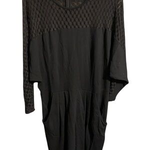 EDC Black Long Sleeve Women's Dress